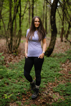 Merino Short Sleeve Tee Lilly