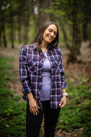 Sierra Flannel Shirt - Heather
