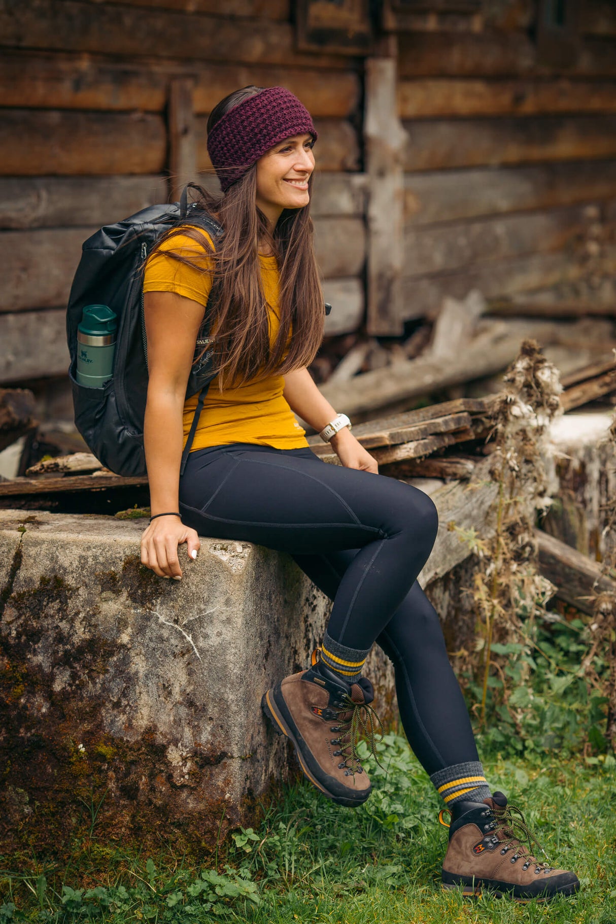 Summit Pocket Leggings Blackout