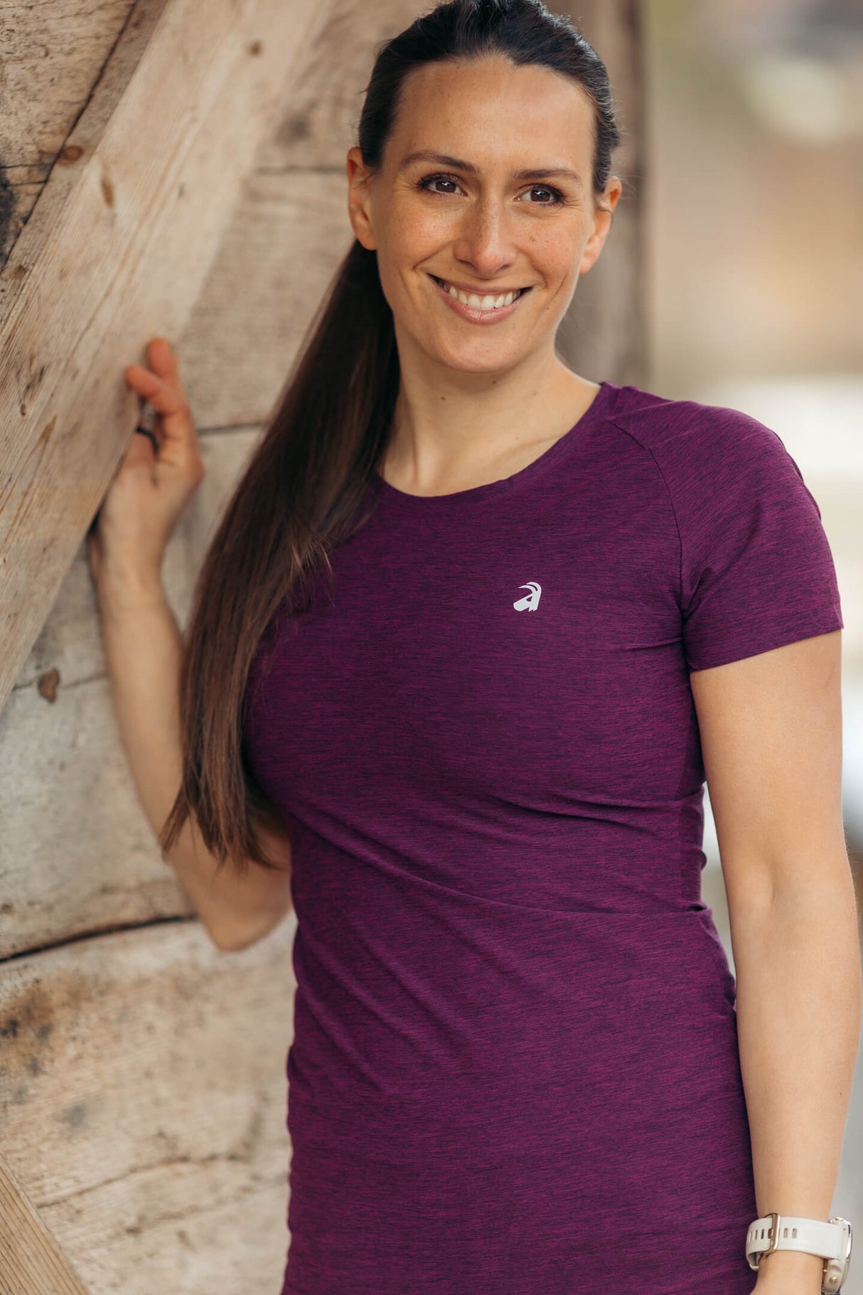 Summit Short Sleeve Tee Wild Berry