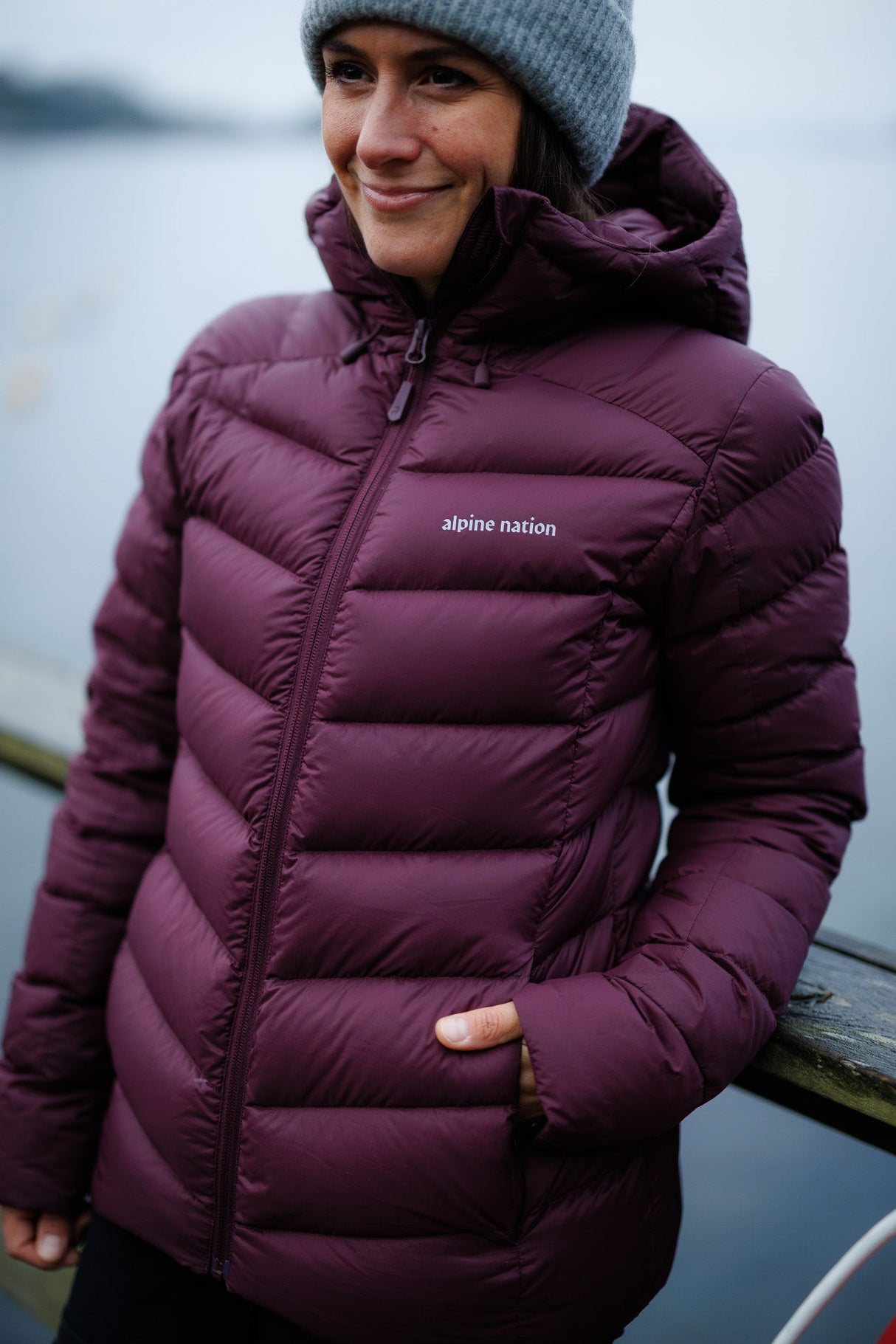 Nordwyn Down Jacket - Lingonberry