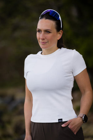 Riva Ribbed T-shirt - Zenith