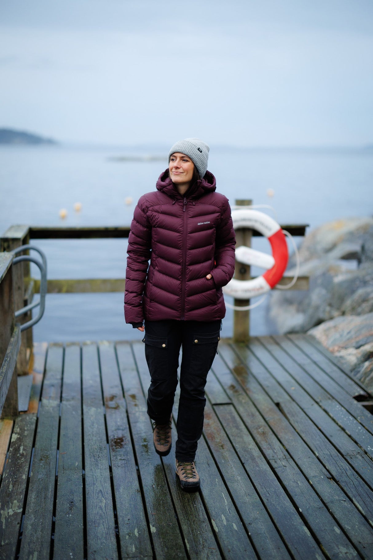 Nordwyn Down Jacket - Lingonberry