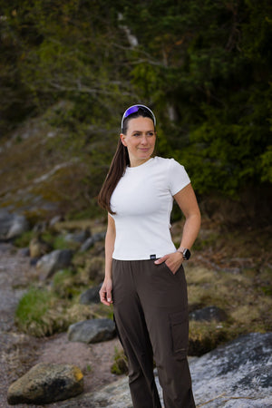 Riva Ribbed T-shirt - Zenith