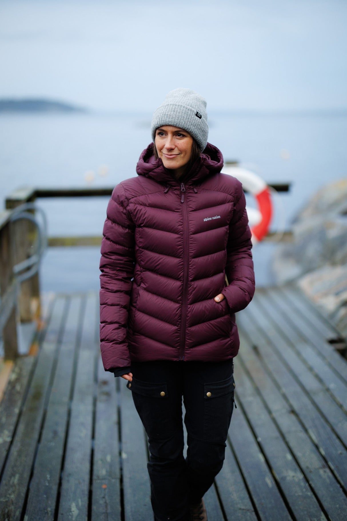 Nordwyn Down Jacket - Lingonberry