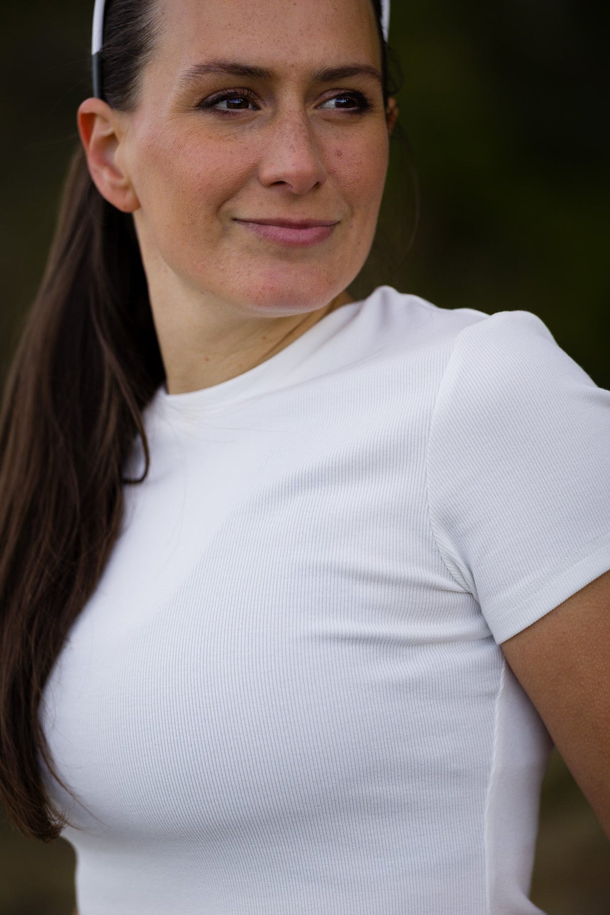 Riva Ribbed T-shirt - Zenith
