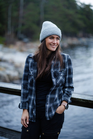 Sierra Flannel Shirt - Charcoal