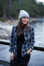 Sierra Flannel Shirt - Charcoal