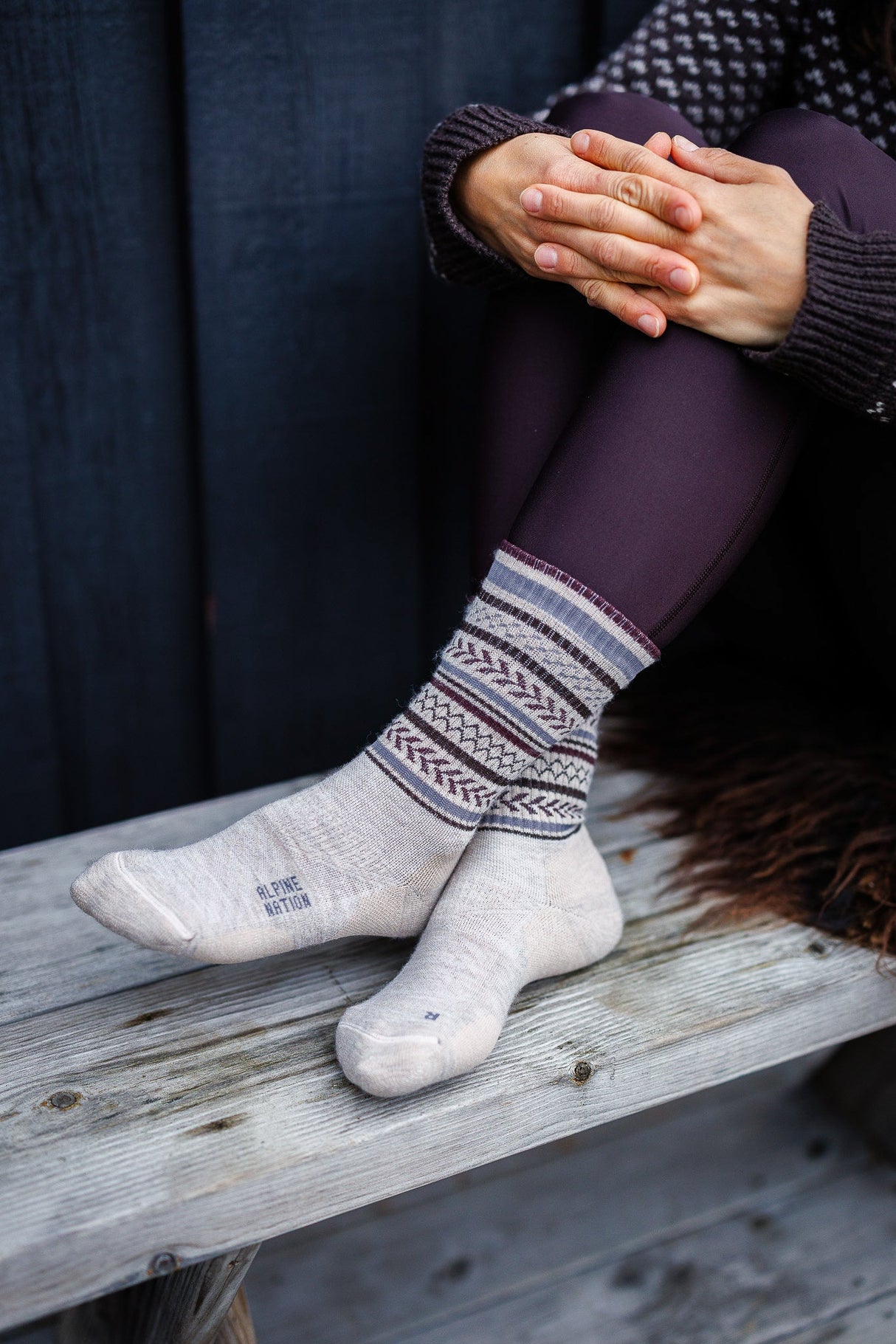 Abisko Merino Socks - Toffee