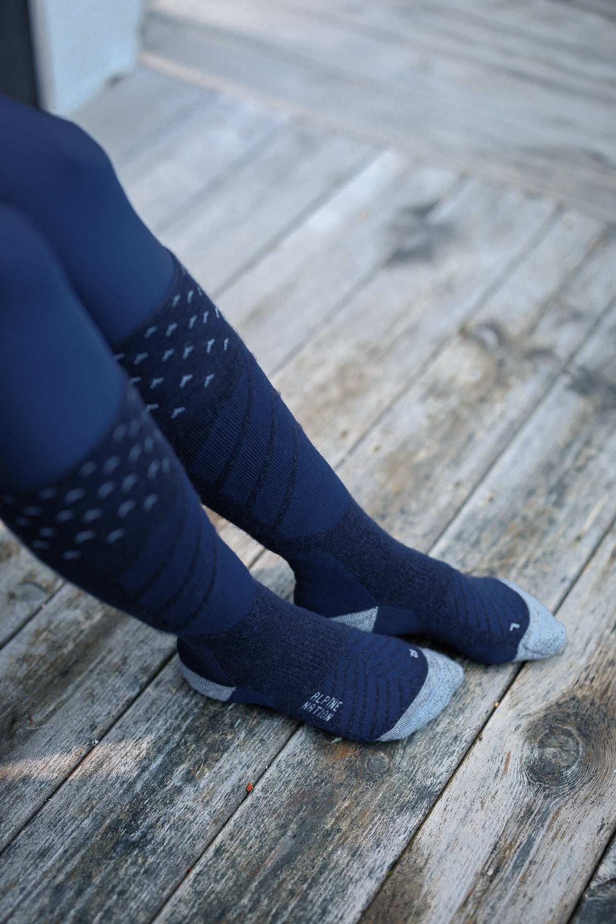 Lappland Merino Socks - Glacier