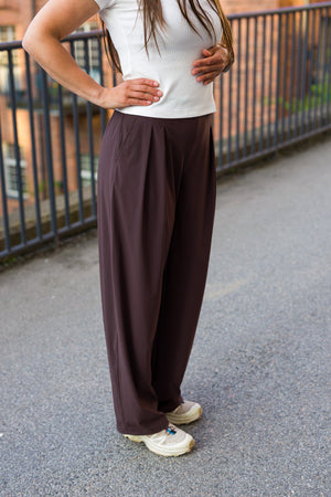 Flow Wide-Leg Pant Mocha