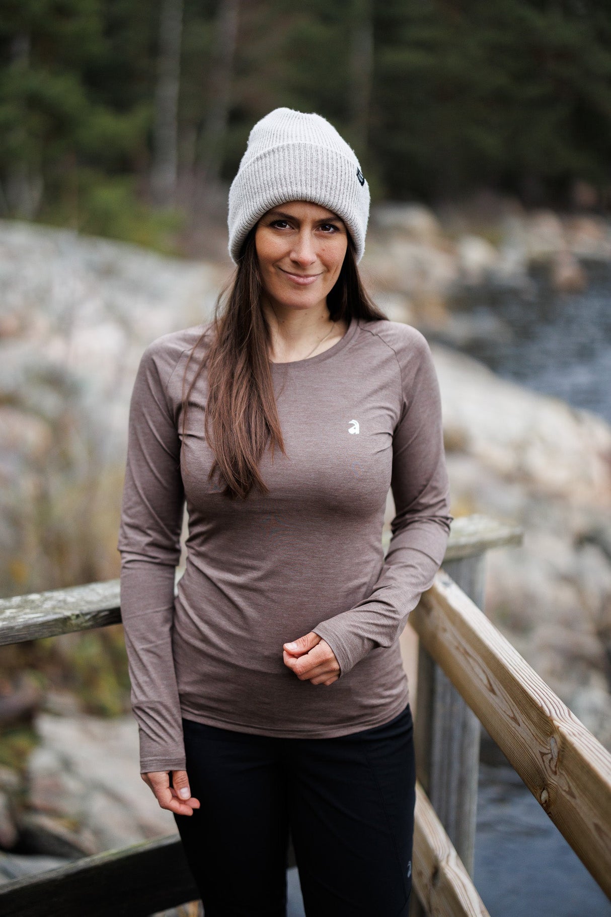 Summit Long Sleeve Tee Dune