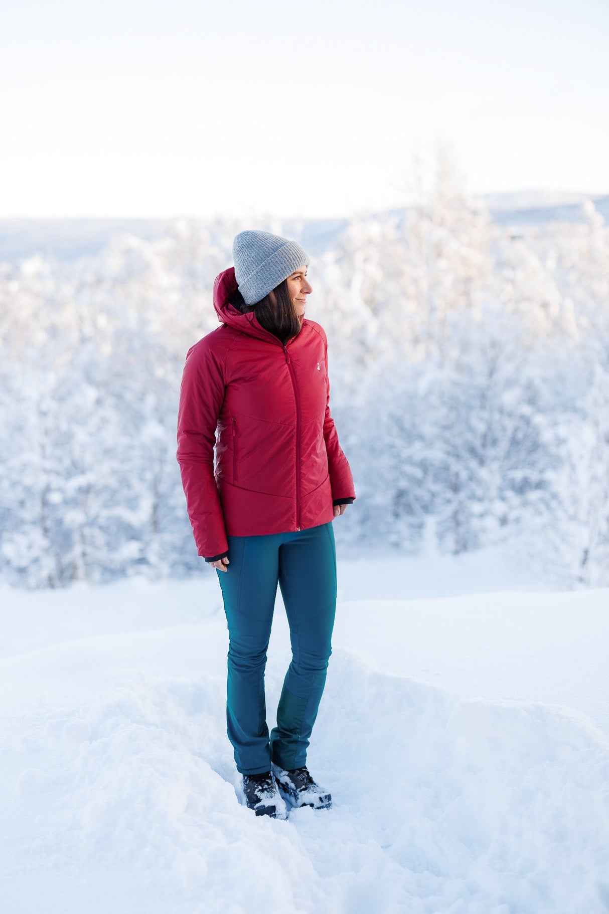Elevate Insulated Jacket - Ruby