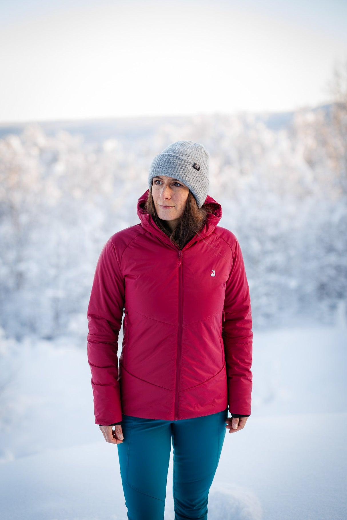 Elevate Insulated Jacket - Ruby