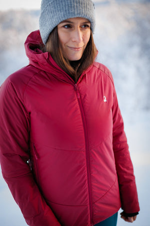 Elevate Insulated Jacket - Ruby