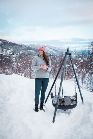 Rise Thermo Pocket Leggings Deep Forest