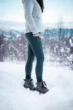 Rise Thermo Pocket Leggings Deep Forest