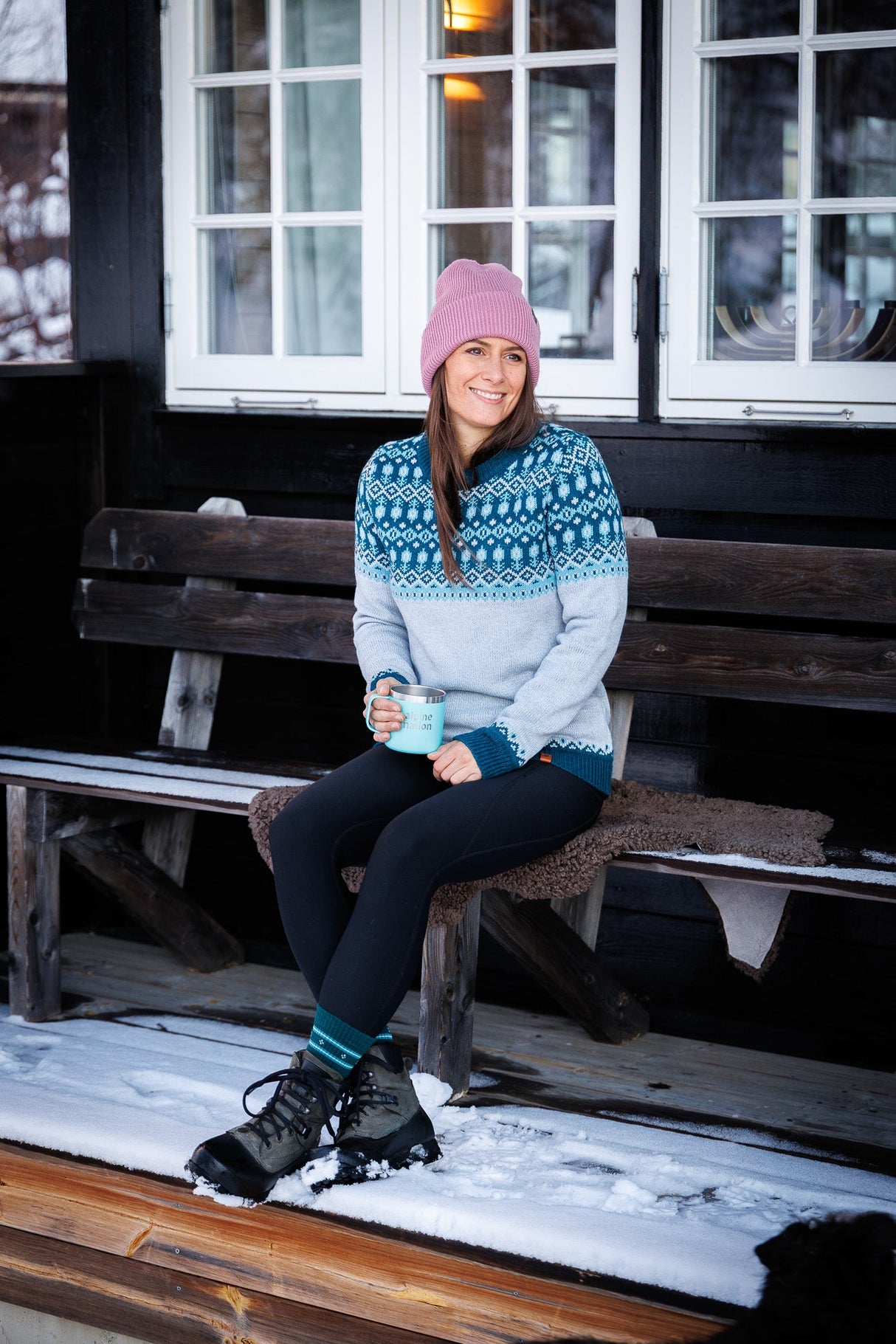 Abisko Merino Socks - Emerald