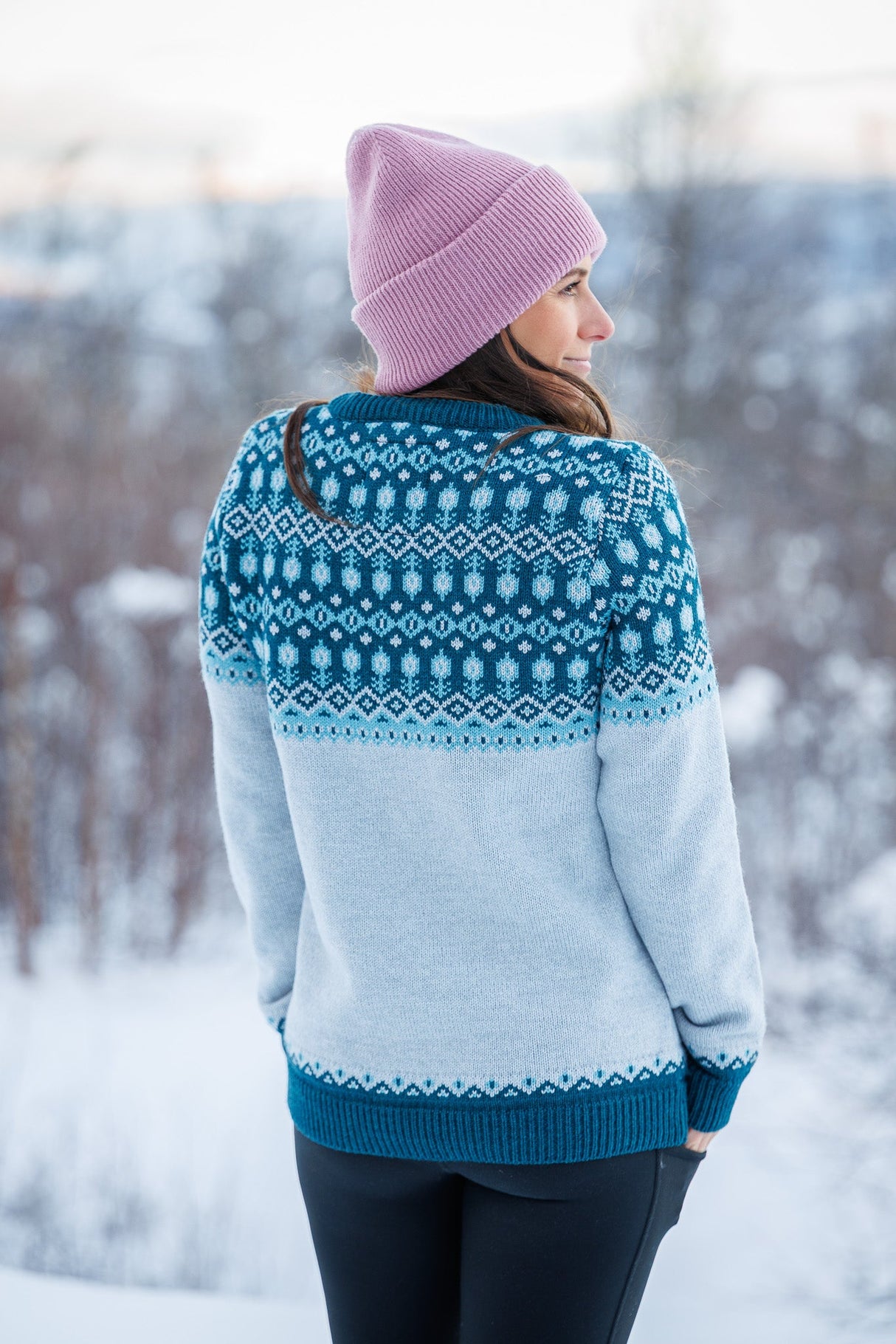 Svalbard Knit Sweater - Frost