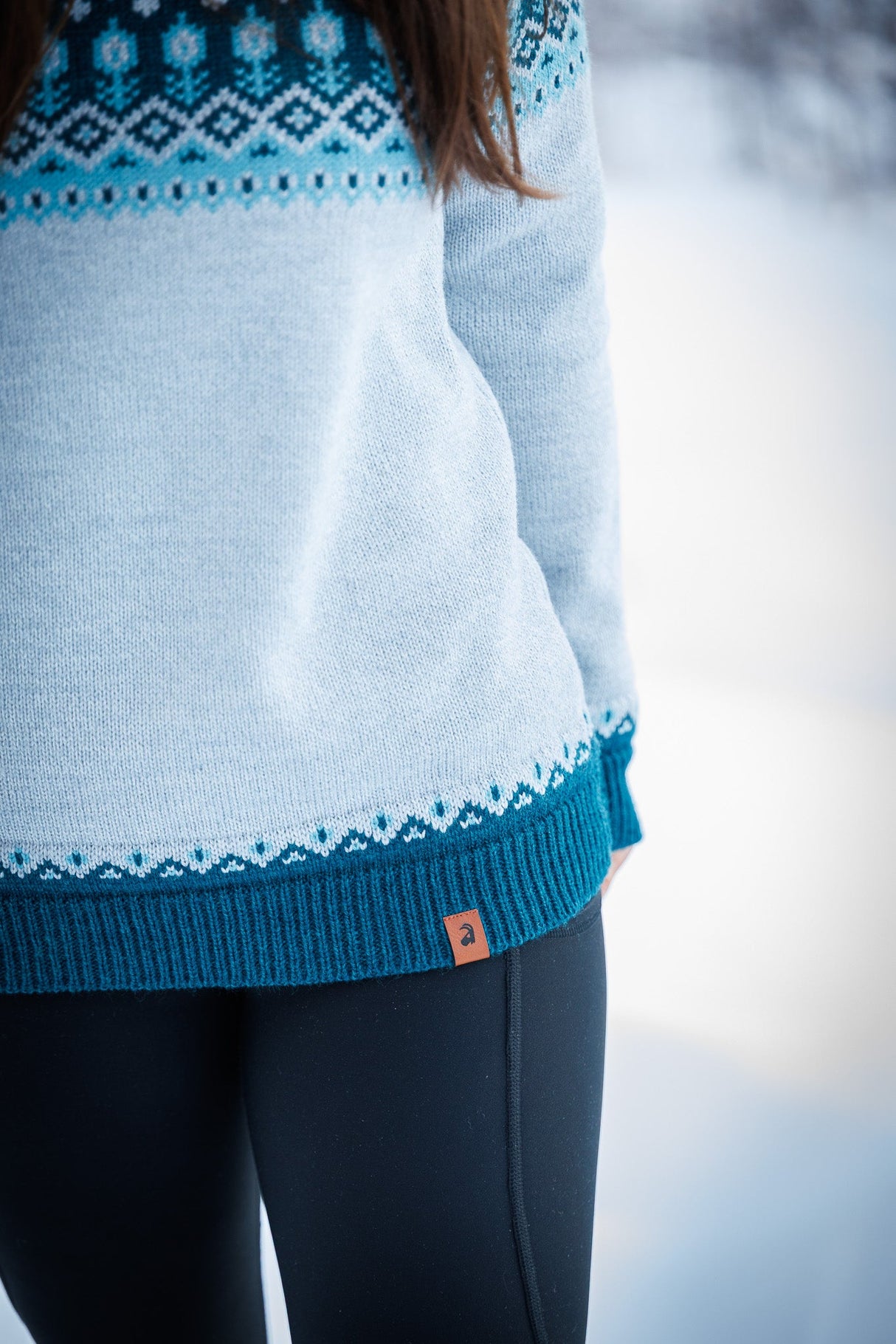 Svalbard Knit Sweater - Frost