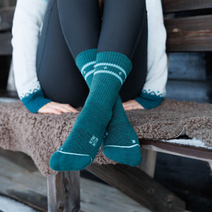 Abisko Merino Socks - Emerald