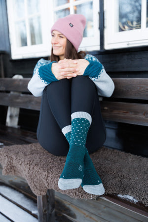 Abisko Merino Socks - Snowline