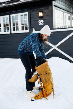 Seceda Knit Sweater - Arctic Blue