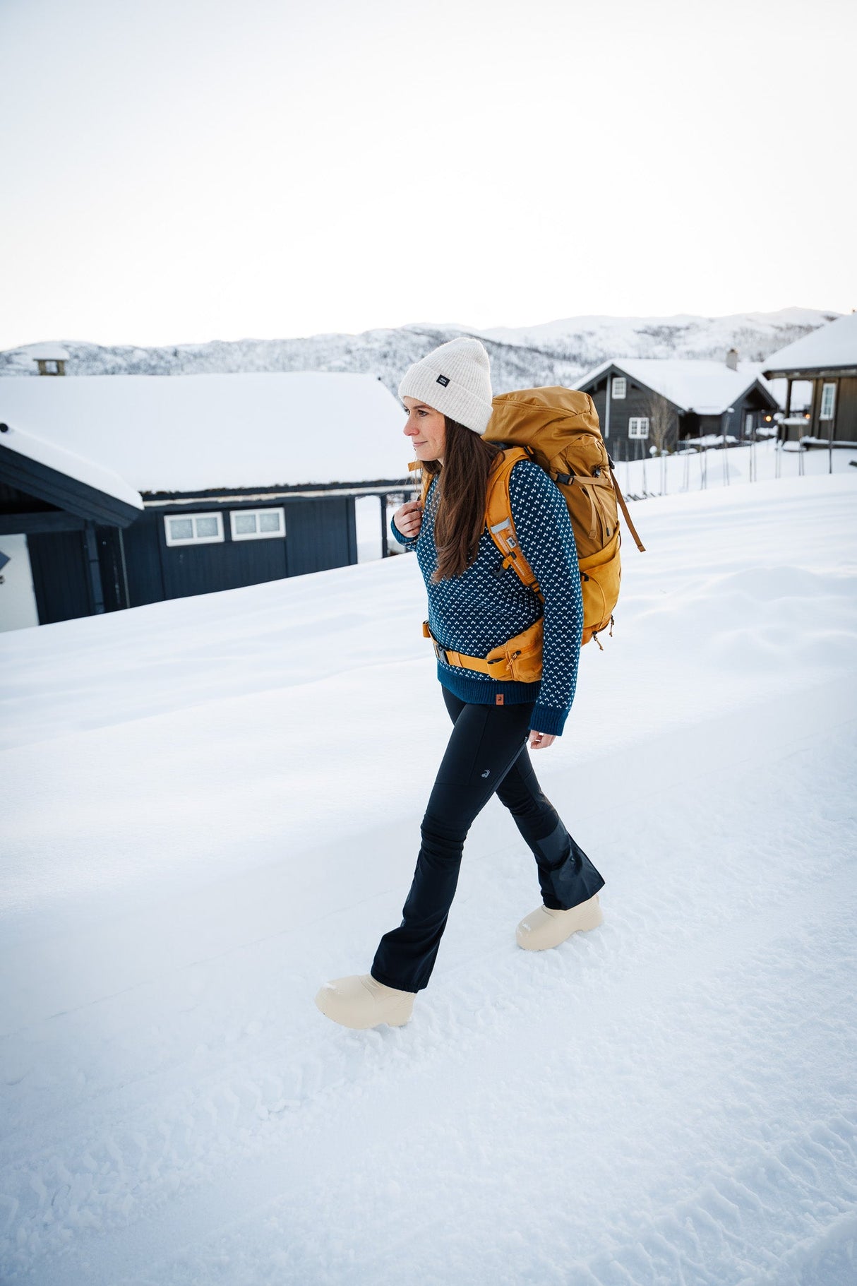 Seceda Knit Sweater - Arctic Blue