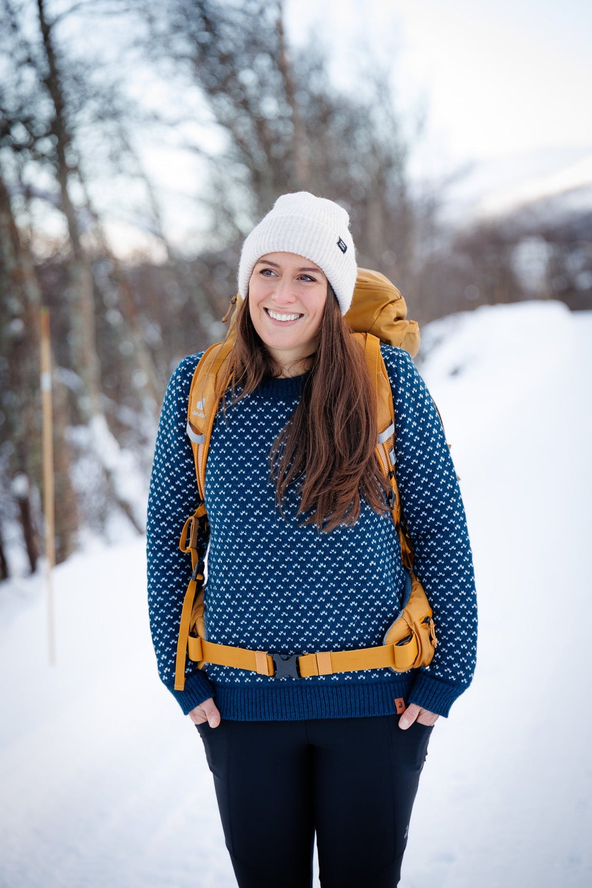 Seceda Knit Sweater - Arctic Blue