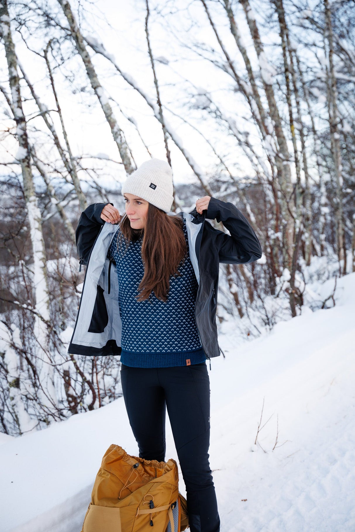 Seceda Knit Sweater - Arctic Blue