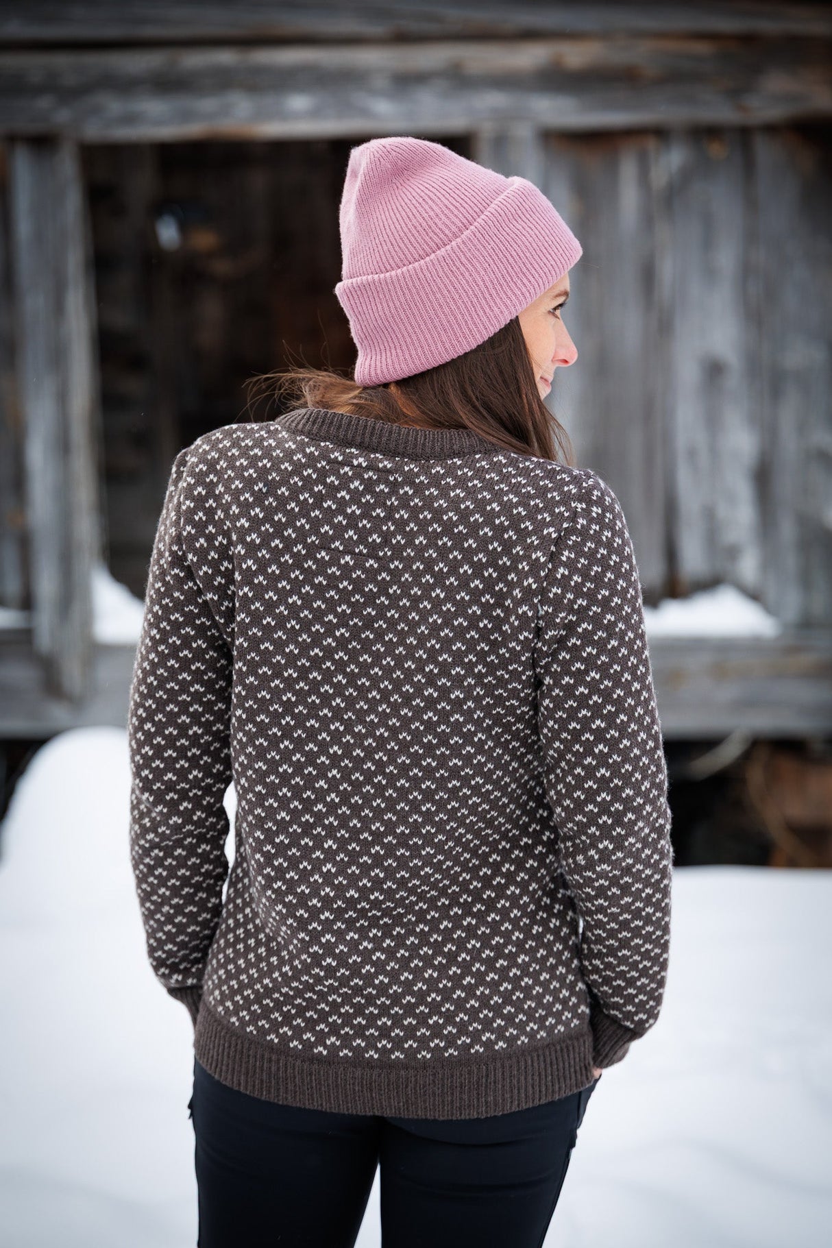 Seceda Knit Sweater - Mocha