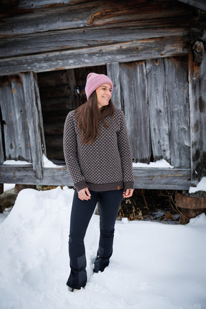 Seceda Knit Sweater - Mocha