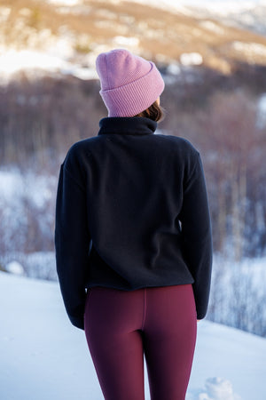 Atlas Fleece Sweater Blackout