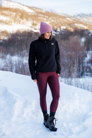 Atlas Fleece Sweater Blackout