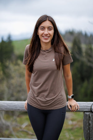 Flow Merino Tee - Dune