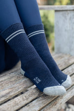 Abisko Merino Socks - Dark Navy