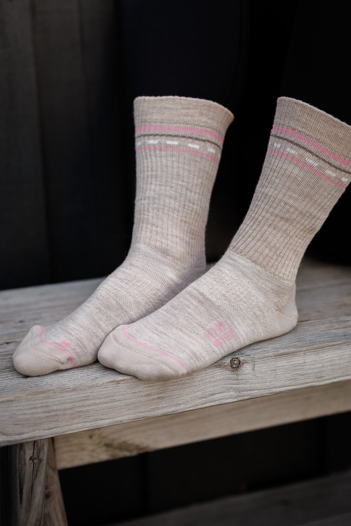 Seceda Light Merino Crew Socks Heather