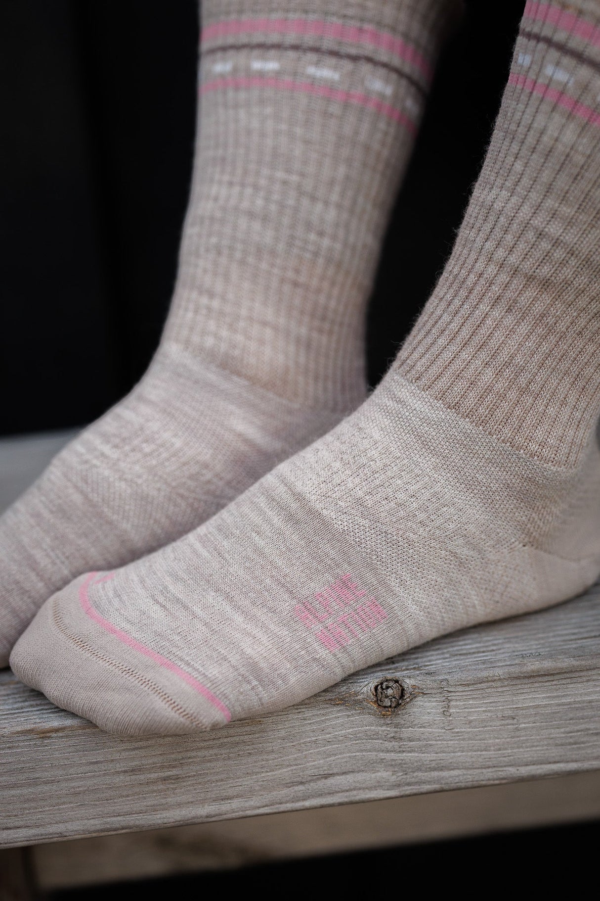 Seceda Light Merino Crew Socks Heather