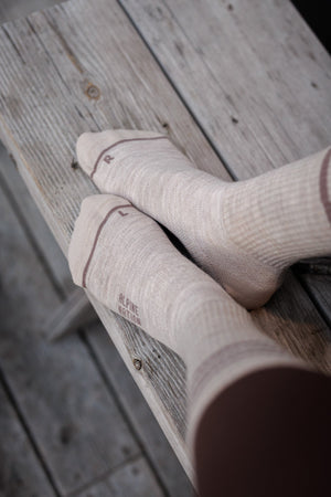 Seceda Light Merino Crew Socks Dune