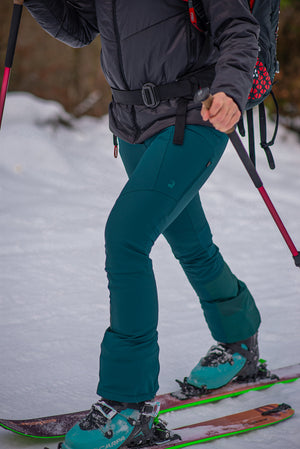 APEX Winter Pocket Leggings Teal Green