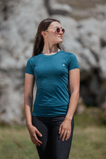 Summit Short Sleeve Tee Teal Green