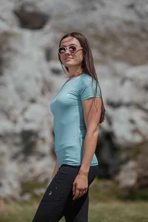 Summit Short Sleeve Tee Glacier