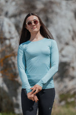 Summit Long Sleeve Tee Glacier