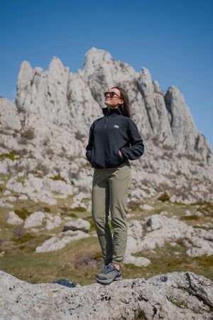Atlas Fleece Sweater Blackout