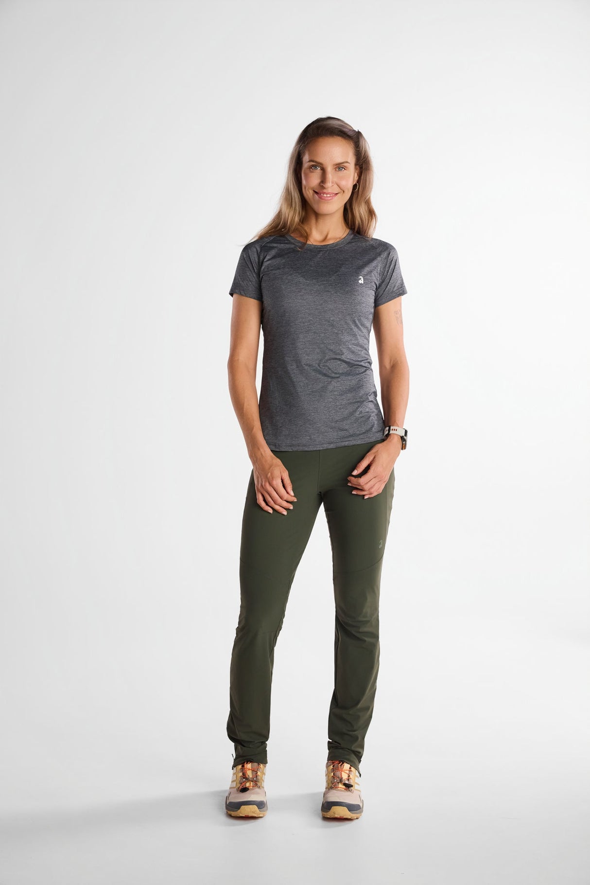 Summit Short Sleeve Tee Steel Grey