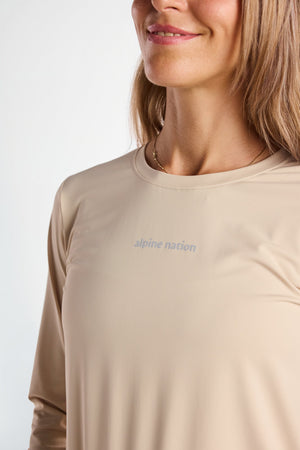 Drift Air Long Sleeve Tee Clay