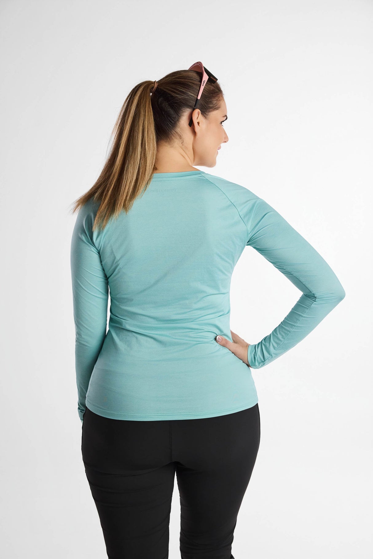 Summit Long Sleeve Tee Glacier