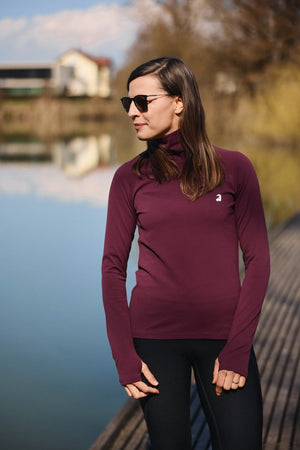 Momentum Sweater Mulberry