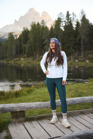 Summit Pocket Leggings Deep Teal