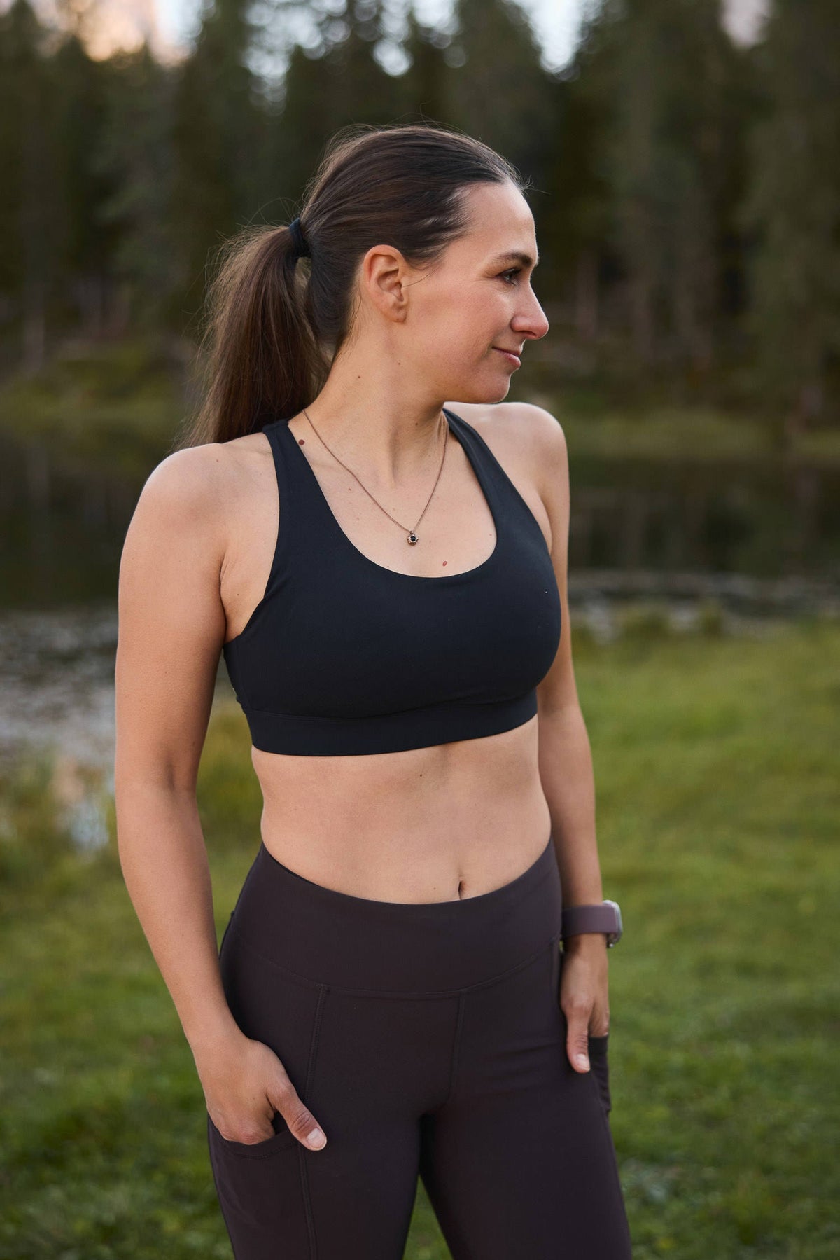 Sierra Sports Bra Blackout